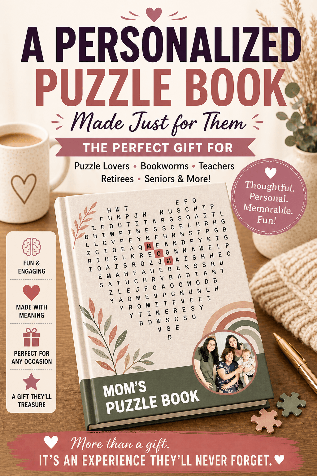 Personalized Puzzle Books as Gifts