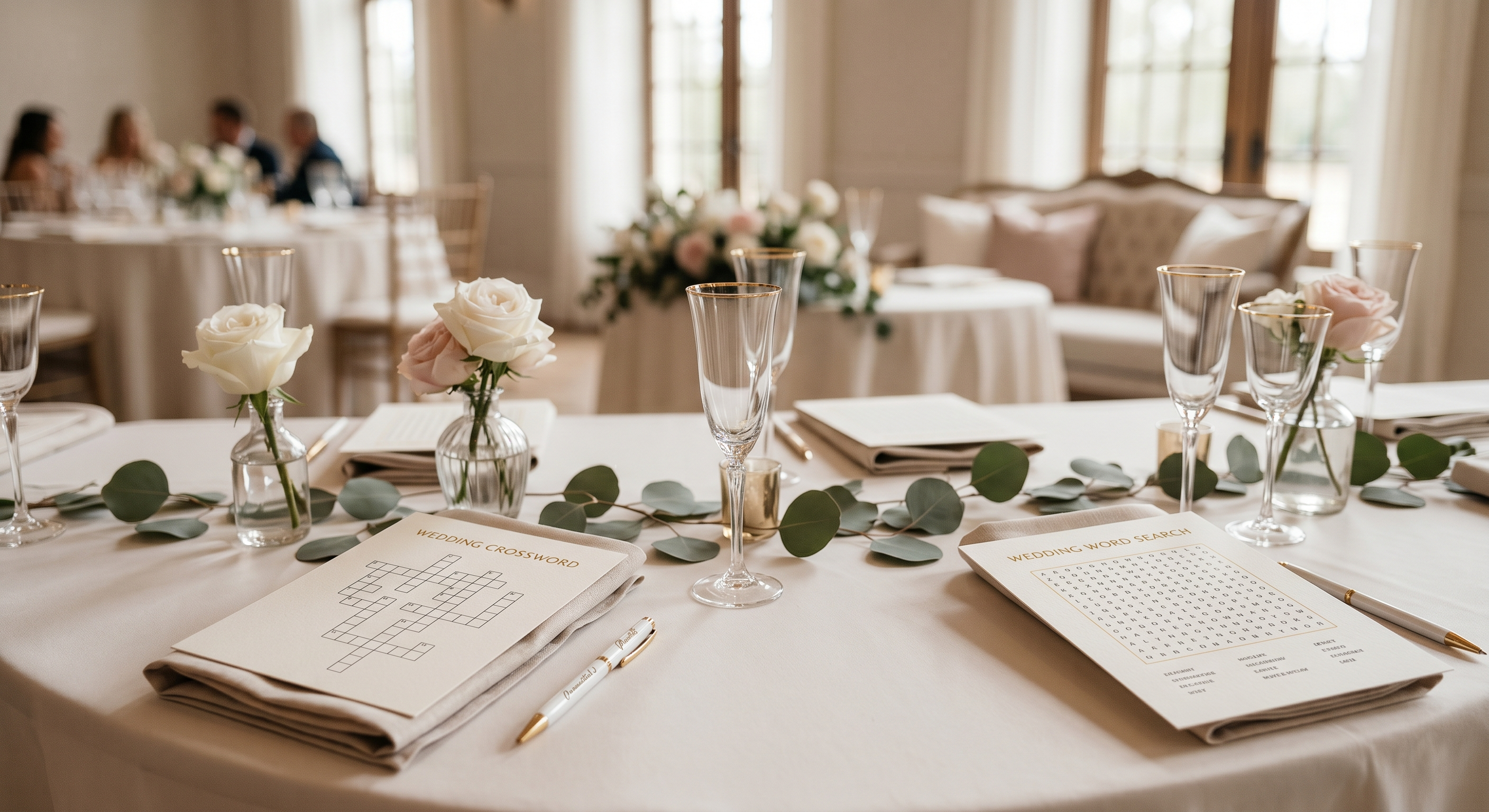 Wedding Reception Table Games That Keep Every Guest Entertained