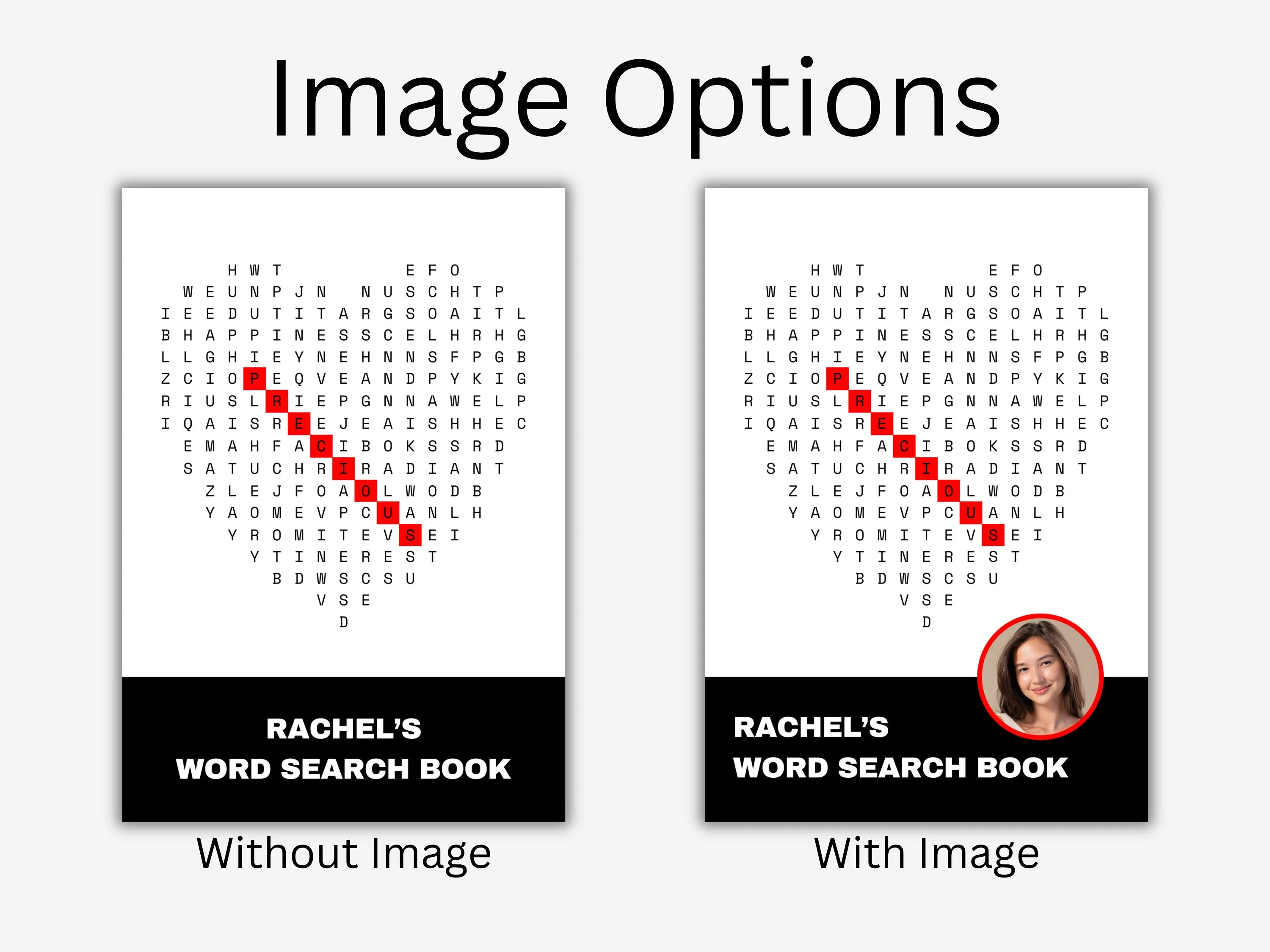 Personalized Holiday Word Search Book – Custom Gift for Everyone 4
