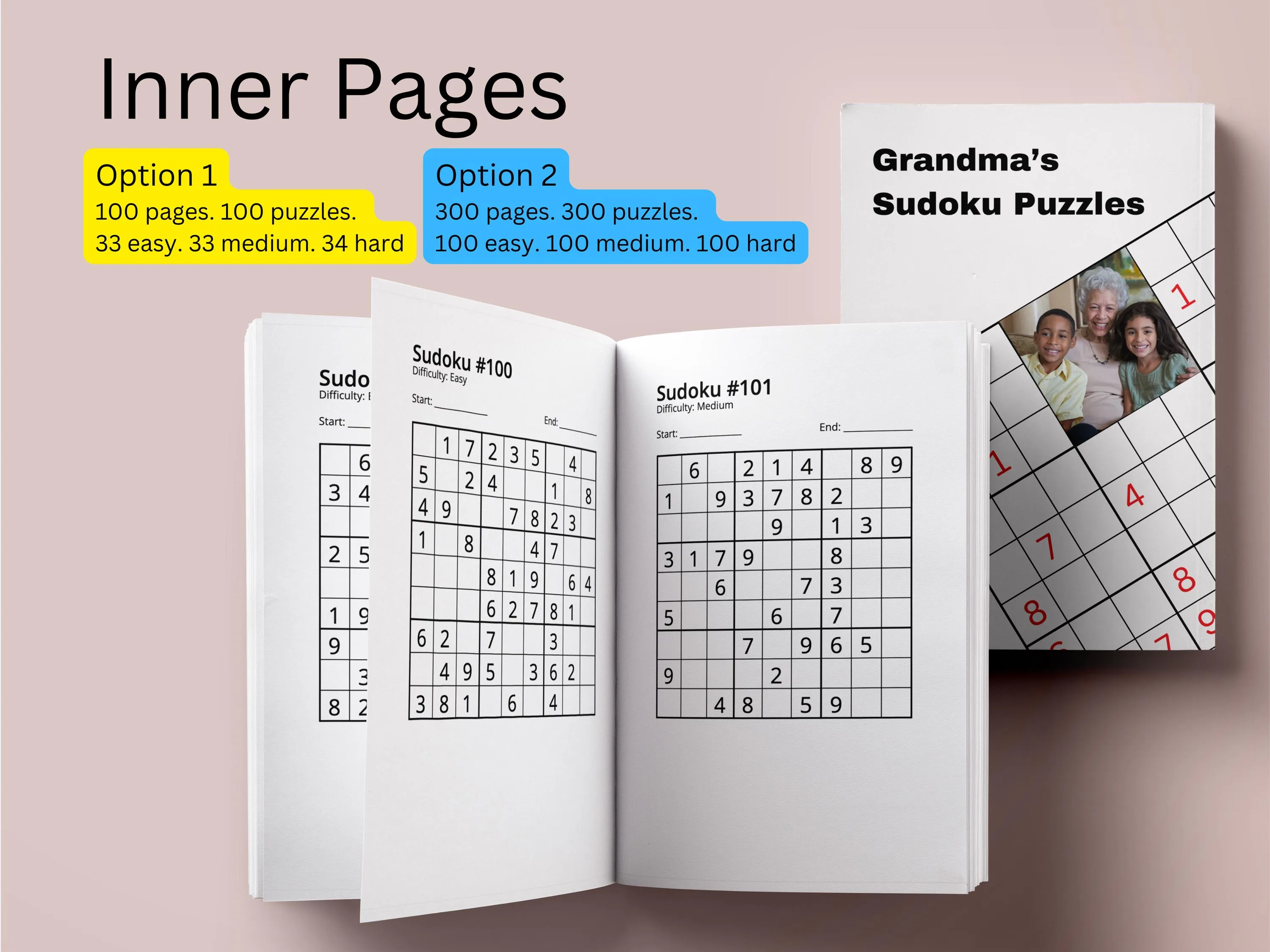 Personalized Retirement Sudoku Puzzle Book – Custom Photo Gift 8