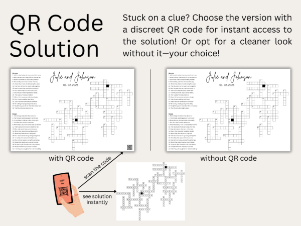 Wedding Crossword Puzzle. Custom Giant Crossword Puzzle Poster. Foam Board. Sip and Search. Wedding Reception Games. Sip and Solve